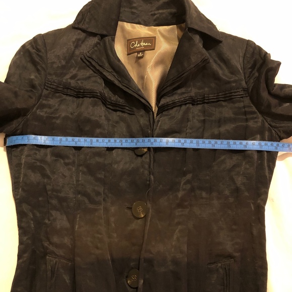 Cole Haan Black Coat - Picture 13 of 16